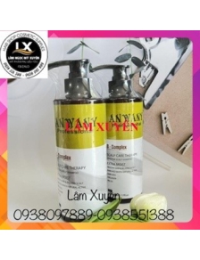 Dầu gội mọc tóc Anwany 500 ml CHÍNH HÃNG cùng dưỡng chất collagen nuôi dưỡng sợi tóc mềm mại chắc khỏe hơn