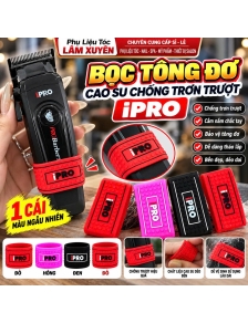 Bọc tông đơ cao su iPRO CAO CẤP cầm chắc tay chất cao su ôm sát thân máy tiện dụng