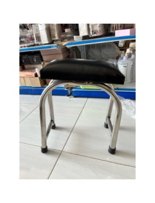 Ghế gác chân làm nail inox không gỉ chân to 