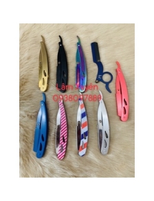 Dao cạo BABER SHOP cán cầm inox, không rỉ sét, cầm chắc tay, phù hợp phong cách baber tóc nam