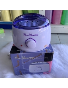 Nồi nấu sáp wax lông FREE SHIP PRO WAX 100 điều chỉnh nhiệt độ bằng núm xoay, có đèn báo hiệu, chịu nhiệt độ cao
