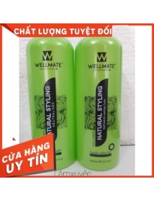 DUNG DỊCH UỐN DẬP LẠNH WELLMATE xanh lá cây dành cho tóc khỏe 1000 ml 