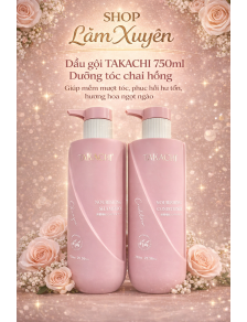 Dầu gội TAKACHI 750ml giúp phục hồi tóc khô xơ hư tổn giảm gàu và mang hương thơm ngọt