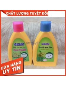 Gel lột mụn cám MANNA 200G FREESHIP tẩy sạch bã nhờn lấy mụn cám mụn đầu đen se khít lỗ chân lông gọn nhẹ dễ sử dụng