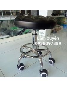 Ghế xoay Spa nệm múi , ghế xoay không tựa, đôn hơi