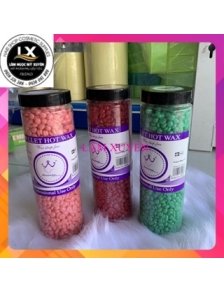 Sáp wax lông nách CHÍNH HÃNG KONSUNG BEAUTY dạng hạt viên 400g siêu triệt lông, có thành phần vaselin dưỡng da mềm wax