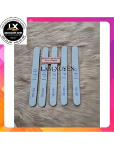 Dũa móng gel, dũa bột OPI 100/180 set 10 cây 
