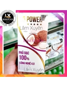 Nhuộm trái dừa phủ bạc màu thời trang cao cấp 16 Power FREESHIP phủ bạc hoàn toàn 100% đều màu suôn mềm đẹp bền màu .