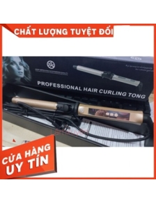 MÁY UỐN LỌN TÓC KT XOAY SIÊU BỀN LCD Hàng chính hãng thiết kế siêu đẹp chuyên nghiệp thiết kế sang c