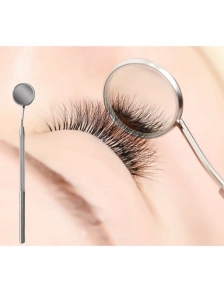 Kính soi cây nhỏ có cán cầm dùng trong soi mi khi nối mi tròn