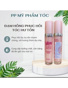 Đạm LAKAY phục hồi tóc hư tổn chẻ ngọn giúp tóc mềm mượt Lakay màu hồng 66ml SIÊU THƠM MỀM MƯỢT