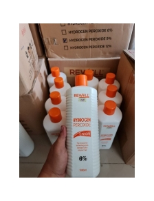 Oxy trợ nhuộm cao cấp không rát 6% Rewell 1000ml FREESHIP hỗ trợ nhuộm tóc lên màu nhanh mạnh giá rẻ
