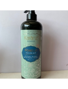 Dầu gội tinh dầu vỏ bưởi kích thích mọc tóc KARANZ 800ml  CHÍNH HÃNG phục hồi tóc bóng mượt bồng bềnh ngăn rụng tóc