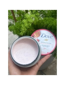 Tẩy da chết Dove hương lựu đỏ dưỡng body cho mọi loại da 298g hỗ trợ dưỡng ẩm, dưỡng sáng da body.