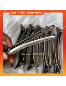 Kẹp tóc mỏ vịt làm tóc GORIKI JAPAN ( 1 vỉ 10 cái) _ kep mỏ vịt nhựa dài GIÁ RẺ nhựa dẽo, kẹp siêu bám, không đứt tóc