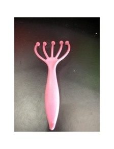 Lược massage da đầu có con lăn dạng bàn cào 