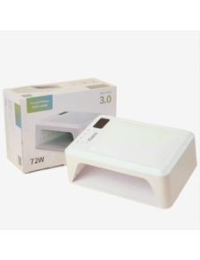 Máy hơ gel SNRQI T8 chính hãng 72W 60 bóng LED/UV - Máy hơ móng làm nail khoang rộng, có đệm kê tay