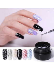 Gel nhện trắng gel mạng nhện đen