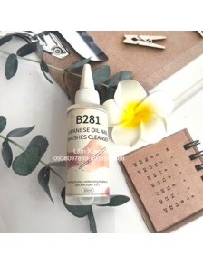 Nước rửa cọ dầu rửa cọ B281 60ml 