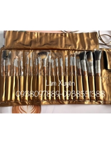 Bọ cọ trang điểm 22 cây cán gỗ Diemmy