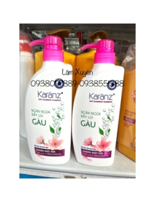Dầu gội Karanz Sakura 510ml ngăn ngừa đẩy lùi gàu ✅CHÍNH HÃNG ✅ giúp tóc suôn mềm óng mượt sạch tóc