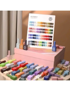 Set sơn gel Very Good Nail 60 màu - Bộ sơn gel tone màu Hàn Quốc (tặng kèm bảng màu mica + base, top