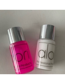 Cặp 2 chai thuốc uốn mi ALORI chai Hồng trắng uốn mi siêu nhanh cong không gây dị ứng không rụng mi