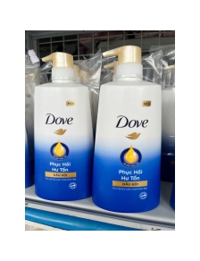 Dầu gội DOVE phục hồi hư tổn 640ml CHÍNH HÃNG cho mái tóc suôn mềm óng mượt rạng ngờ ngăn ngừa khô xơ chẻ ngọn tóc