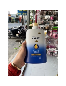 Dầu gội DOVE phục hồi hư tổn 880ml CHÍNH HÃNG cho mái tóc suôn mềm óng mượt rạng ngờ ngăn ngừa khô xơ chẻ ngọn tóc