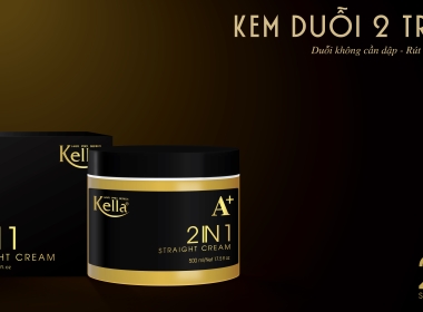 QUY TRÌNH DUỖI TÓC BẰNG KEM DUỖI 2 IN 1 KELLA A+ (DUỖI KHÔNG CẦN DẬP)