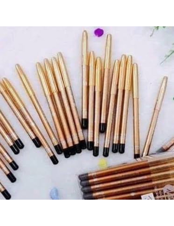 Chì kẻ chân mày MARADO nâu đen màu đen chì kẻ mềm kẻ mày kẻ mí mắt nhỏ gọn dễ mang theo có nắp chụp