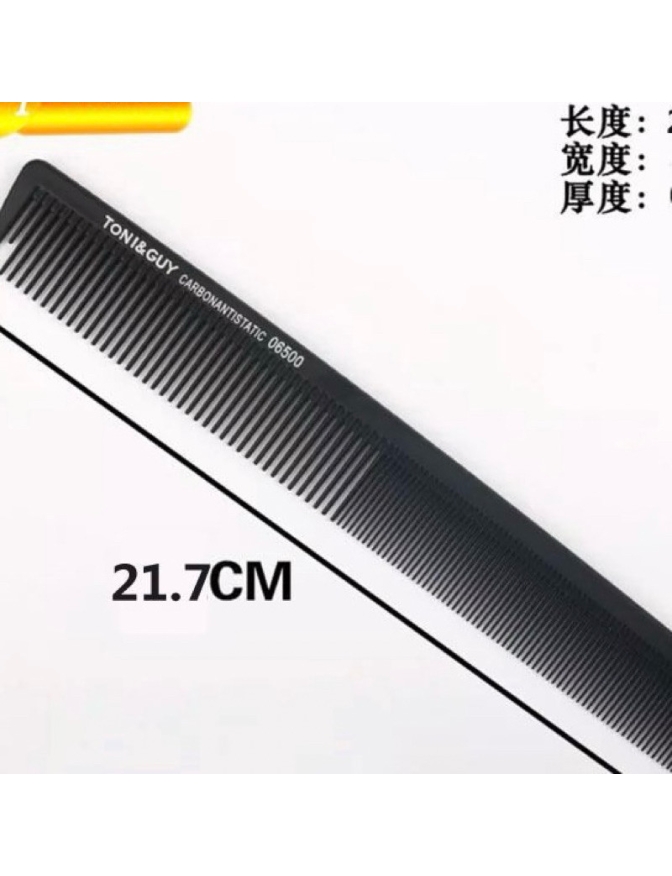 Lược cắt tóc TONY GUY 06500 màu đen CHÍNH HÃNG chiều dài 20cm