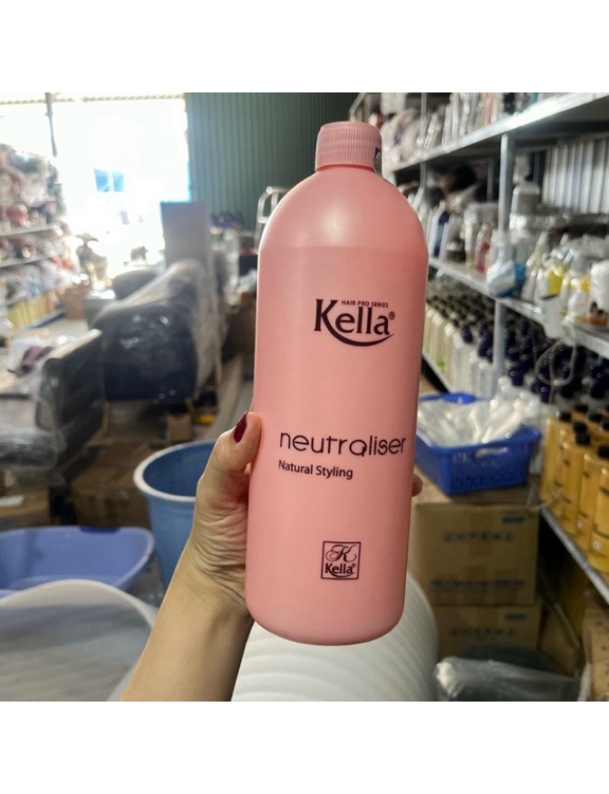 Dập lạnh hồng kella 1000ml dạng sữa dung dịch dập định hình tóc