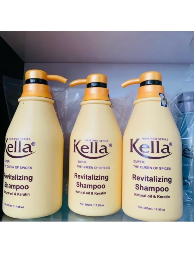 Dầu gội phục hồi Kella 500ml CHÍNH HÃNG cung cấp dưỡng chất nuôi dưỡng tóc