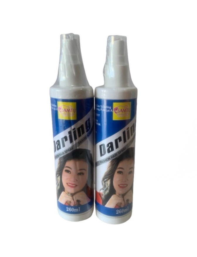 Keo xịt tóc DARLING 260ml chính hãng giữ nếp tóc  dễ dàng tạo kiểu tóc