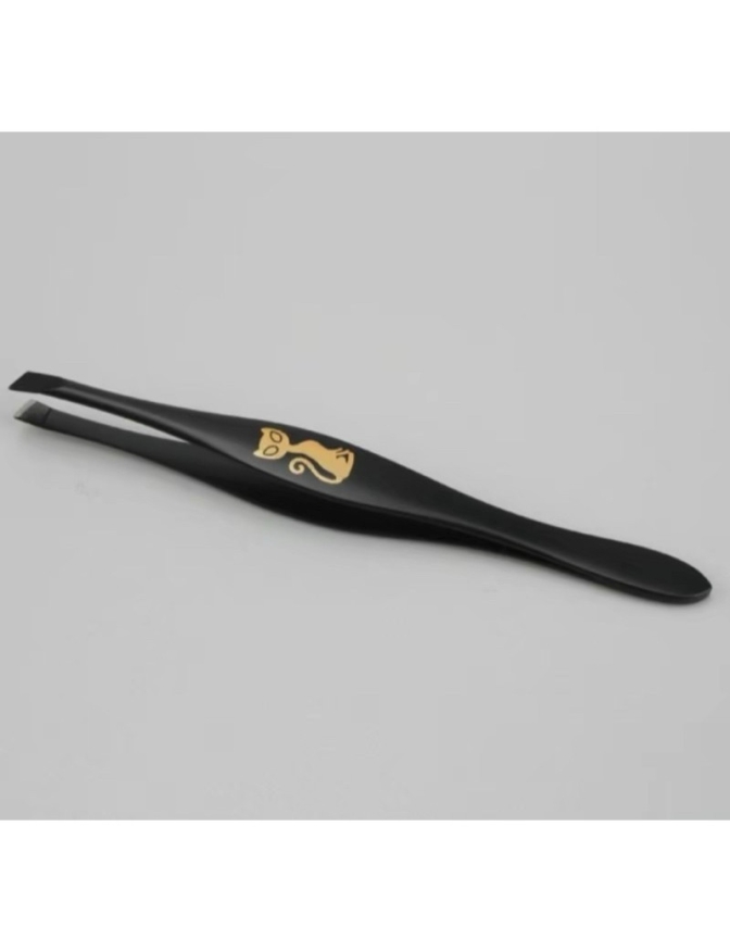 Nhíp nhổ râu lông nách hiệu con mèo thép không rỉ mủi xéo cao cấp